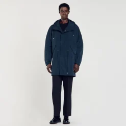 Homme SANDRO Parka Longue