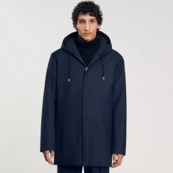 Homme SANDRO Parka Zippée à Capuche