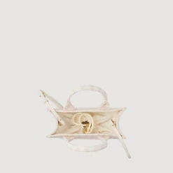 Femme SANDRO Petit Cabas Kasbah En Tweed