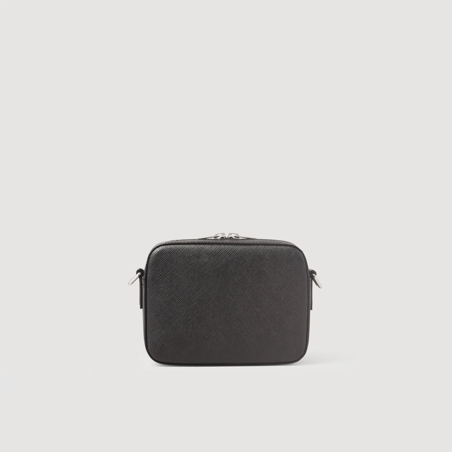 Homme SANDRO Petit Sac En Cuir Reconstitué