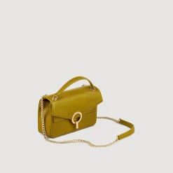 Femme SANDRO Petit Sac Yza En Cuir Effet Lézard