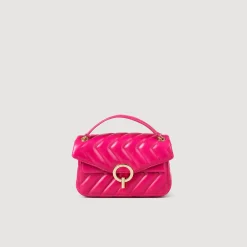 Femme SANDRO Petit Sac Yza En Cuir Lisse