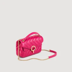 Femme SANDRO Petit Sac Yza En Cuir Lisse