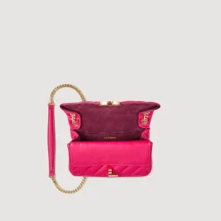 Femme SANDRO Petit Sac Yza En Cuir Lisse