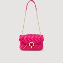 Femme SANDRO Petit Sac Yza En Cuir Lisse