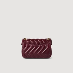 Femme SANDRO Petit Sac Yza En Cuir Lisse