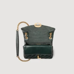 Femme SANDRO Petit Sac Yza En Cuir Lisse