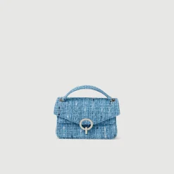 Femme SANDRO Petit Sac Yza En Tweed