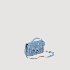 Femme SANDRO Petit Sac Yza En Tweed