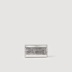 Femme SANDRO Pochette Yza En Cuir