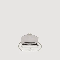 Femme SANDRO Pochette Yza En Cuir