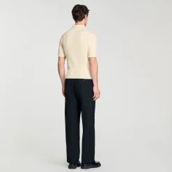Homme SANDRO Polo En Coton