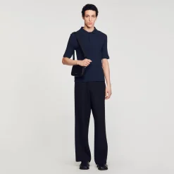 Homme SANDRO Polo En Coton