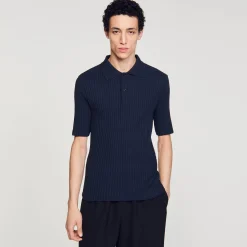 Homme SANDRO Polo En Coton