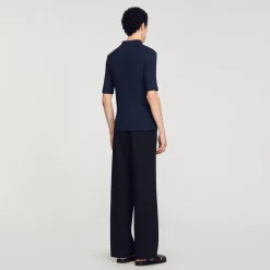 Homme SANDRO Polo En Coton