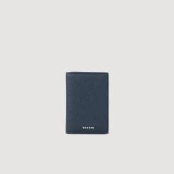 Homme SANDRO Portefeuille En Cuir