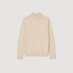 Homme SANDRO Pull à Col Cheminée
