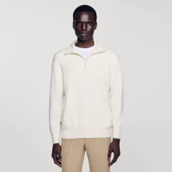 Homme SANDRO Pull Camionneur