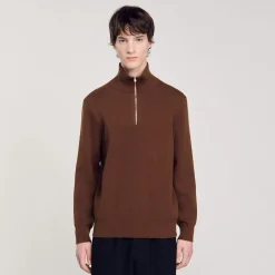 Homme SANDRO Pull Camionneur