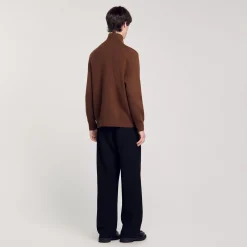 Homme SANDRO Pull Camionneur