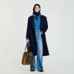 Femme SANDRO Pull Col Roulé