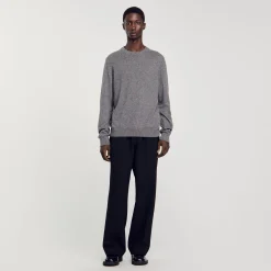 Homme SANDRO Pull En Cachemire