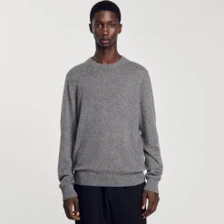 Homme SANDRO Pull En Cachemire