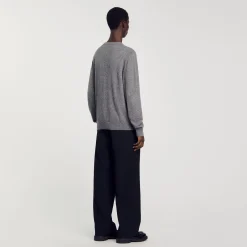 Homme SANDRO Pull En Cachemire