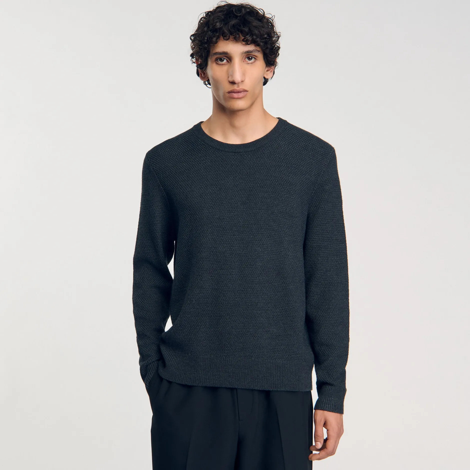 Homme SANDRO Pull En Laine