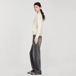 Femme SANDRO Pull En Laine Et Cachemire