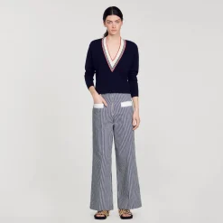 Femme SANDRO Pull En Laine Et Cachemire
