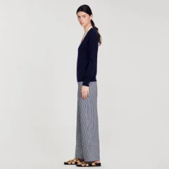 Femme SANDRO Pull En Laine Et Cachemire