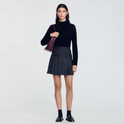Femme SANDRO Pull En Laine Et Cachemire