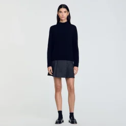 Femme SANDRO Pull En Laine Et Cachemire