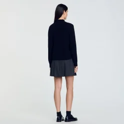 Femme SANDRO Pull En Laine Et Cachemire