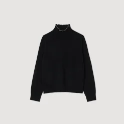 Femme SANDRO Pull En Laine Et Cachemire
