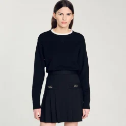 Femme SANDRO Pull En Laine Mélangée