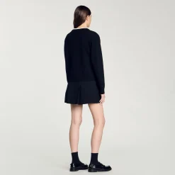 Femme SANDRO Pull En Laine Mélangée