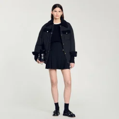 Femme SANDRO Pull En Laine Mélangée