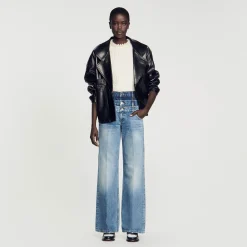 Femme SANDRO Pull En Maille Câblée