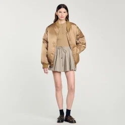 Femme SANDRO Pull En Maille Côtelée