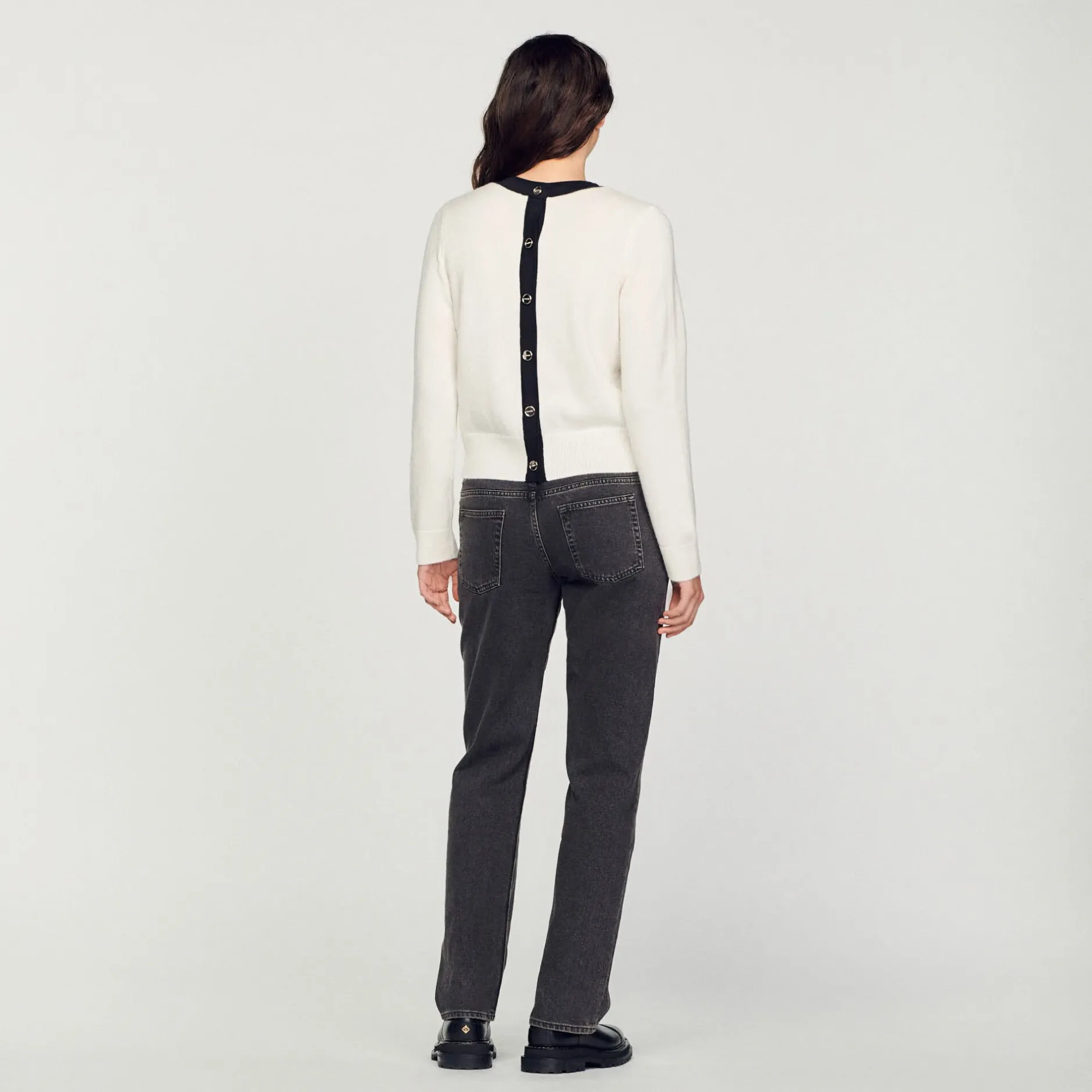 Femme SANDRO Pull En Maille Fine