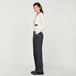 Femme SANDRO Pull En Maille Fine
