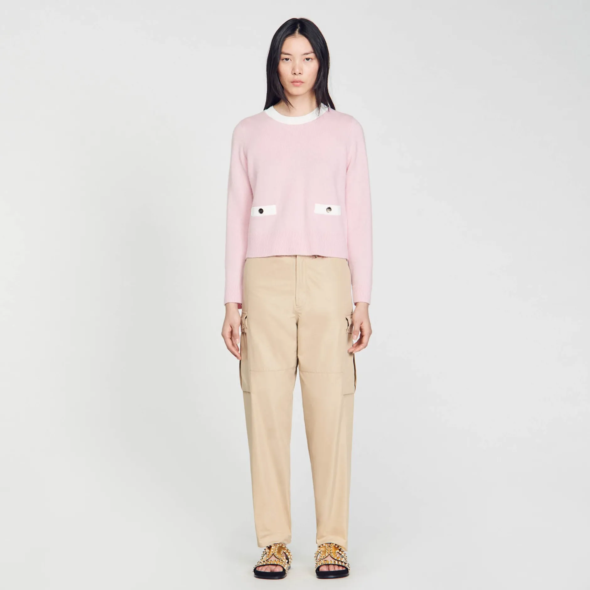 Femme SANDRO Pull En Maille Fine