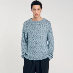 Homme SANDRO Pull En Maille Moulinée