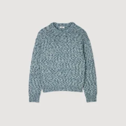 Homme SANDRO Pull En Maille Moulinée