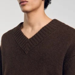 Homme SANDRO Pull En Maille épaisse