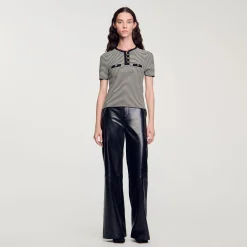 Femme SANDRO Pull Rayé