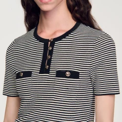 Femme SANDRO Pull Rayé