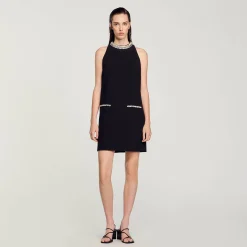 Femme SANDRO Robe à Strass
